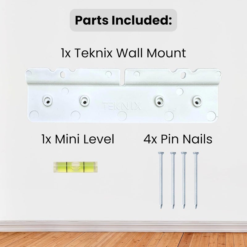 Teknix No-Stud, No-Drill Wall Mount Compatible with Skylight® 15-Inch Calendar - The Original Easy DIY Install, No Anchors or Screws Needed, Damage-Free, Secure Hold, Only Hammer Required, Hardware Included - Image 5